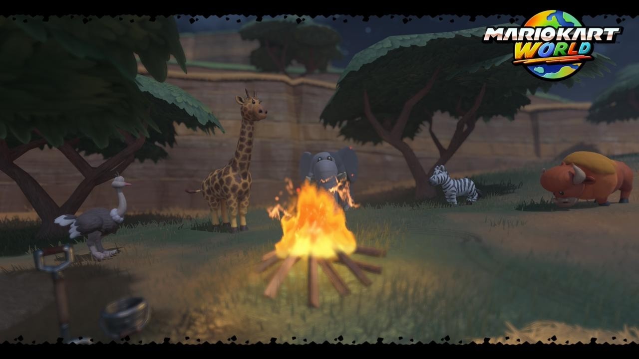 『K』vs &theta;F-F&deg;X | Mario Kart World