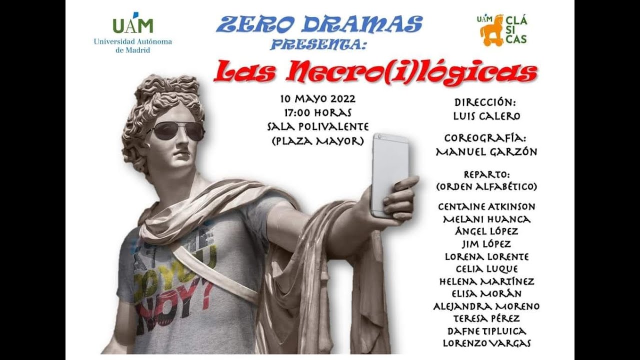 Necroil&oacute;gicas Tr&aacute;iler 03_ Zero Dramas (UAM) - ARES INNOVA (URJC)