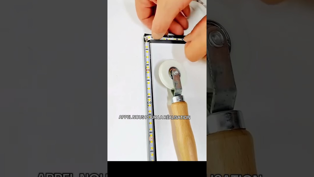 RUBAN LED ENCASTRABLE comment installer 