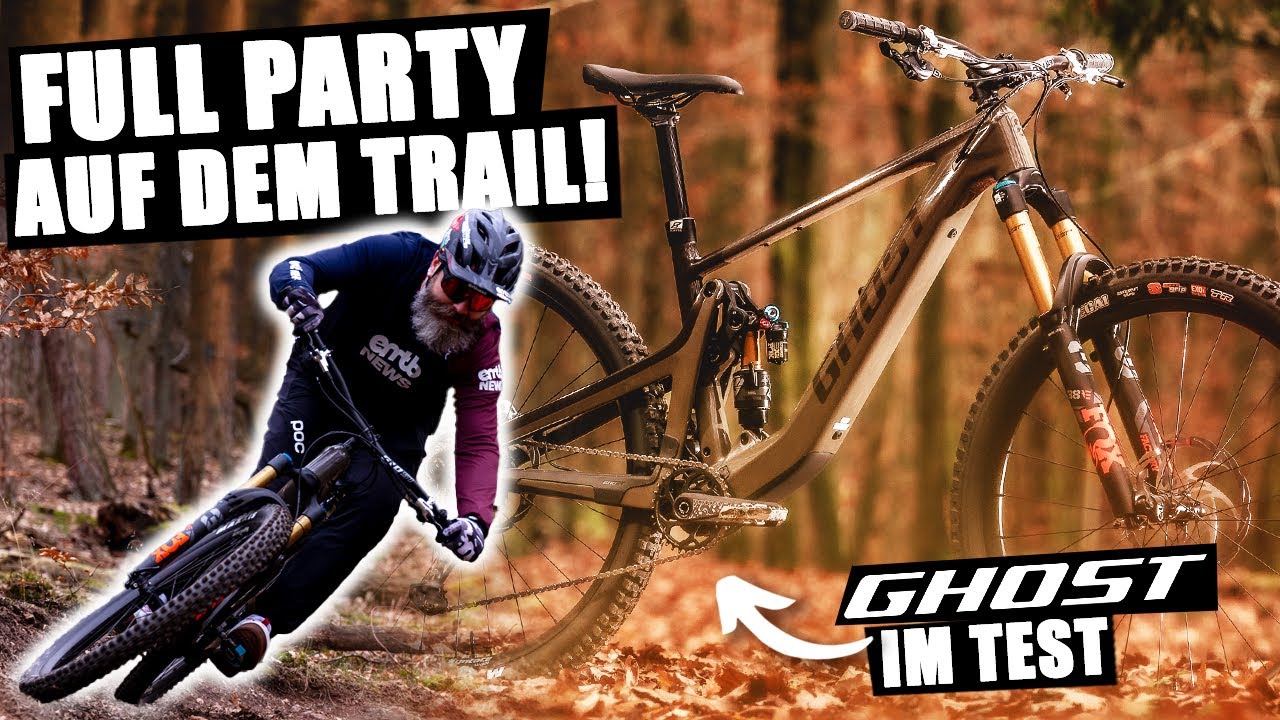 ▶️ GHOST Light-E-MTB Path Riot Full Party im Test. Startet hier die ultimative Trailparty? 🎉