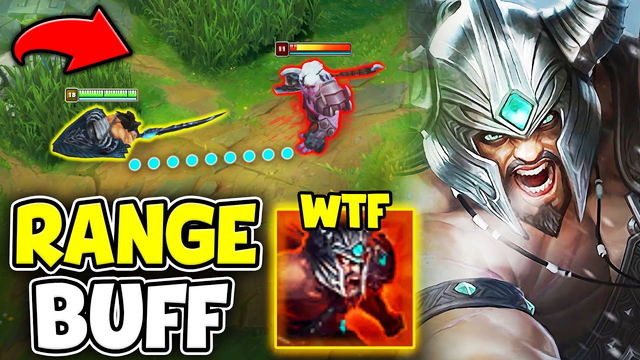 WTF?! TRYNDAMERE JUST GOT A HUGE ATTACK RANGE BUFF! (THIS CHANGES EVERYTHING)