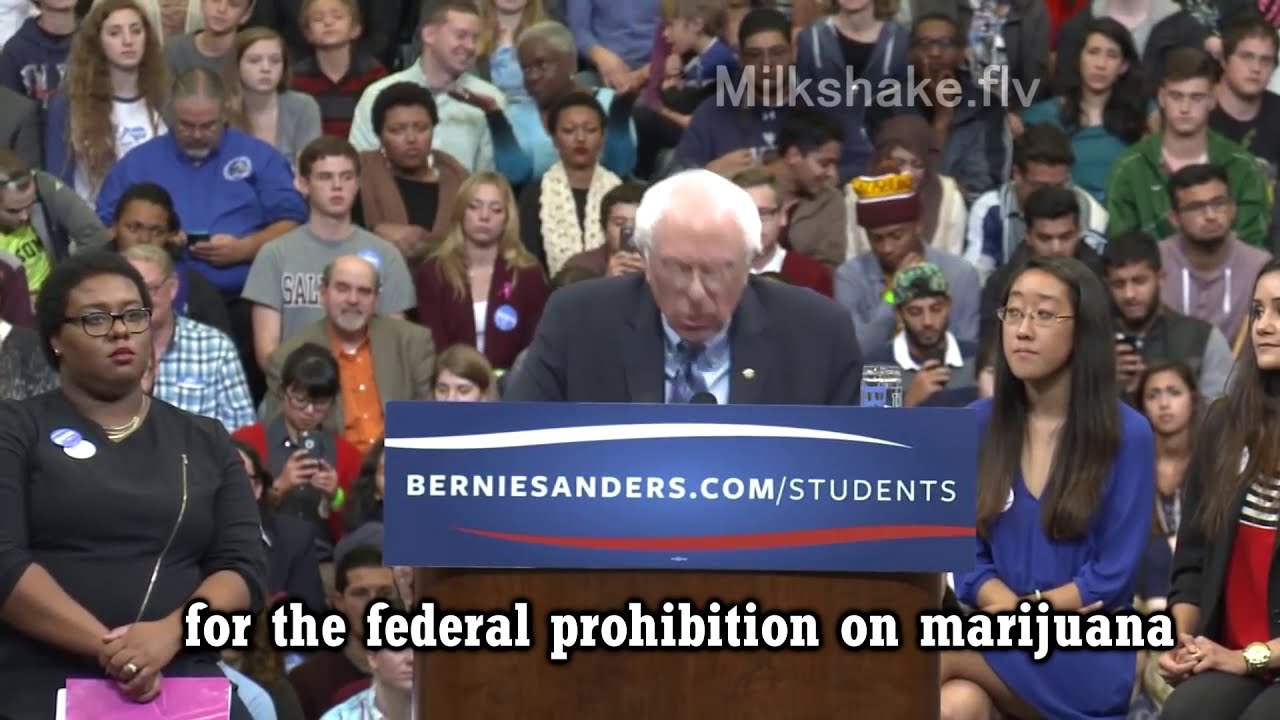 Bernie Sanders Bans Marijuana