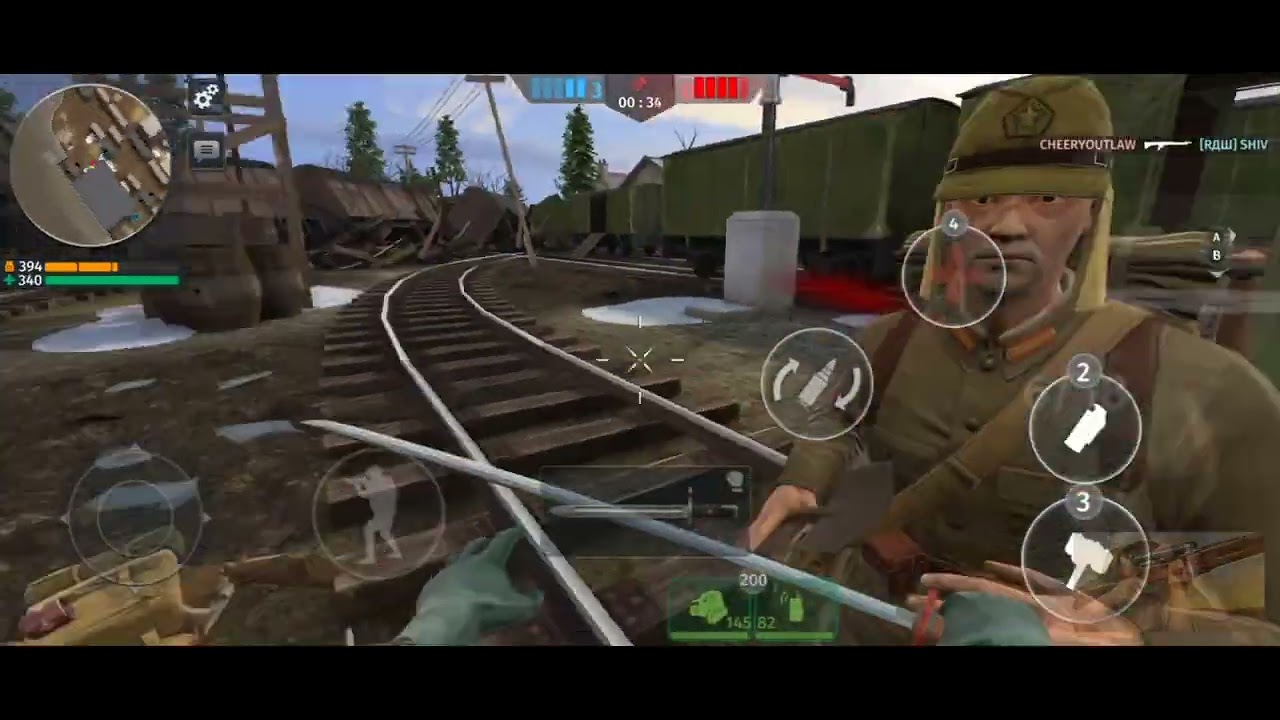 🧨Bomb mode🧨 Win without a gun. World war 2 fps shooting game#RAW #ww2games 