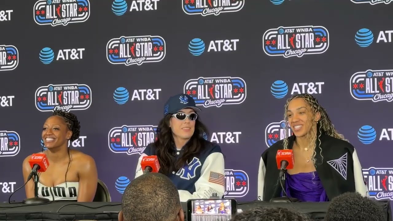 Kelsey Mitchell, Breanna Stewart, Gabby Williams Pregame Availability | 2026 WNBA All-Star Game