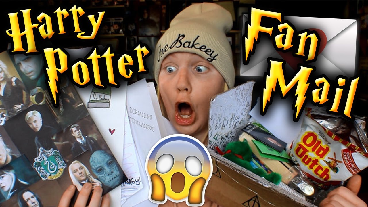 OPENING HARRY POTTER FAN MAIL!