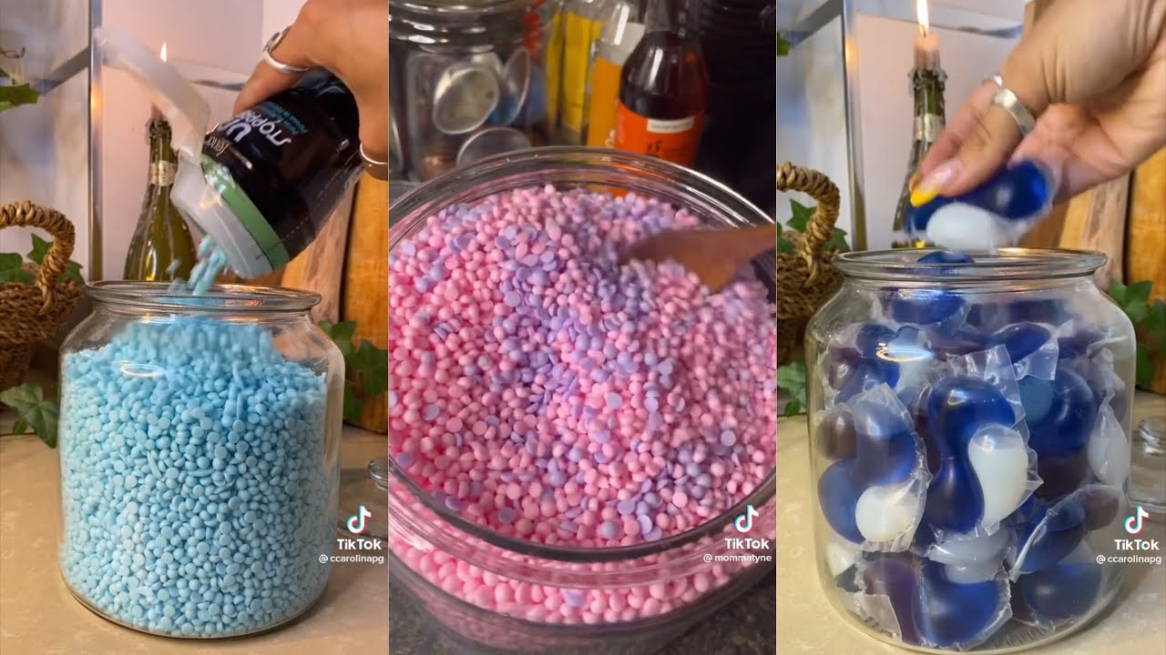 ASMR Laundry Refill and Restock TikTok Compilation pt. 20 🧺✨