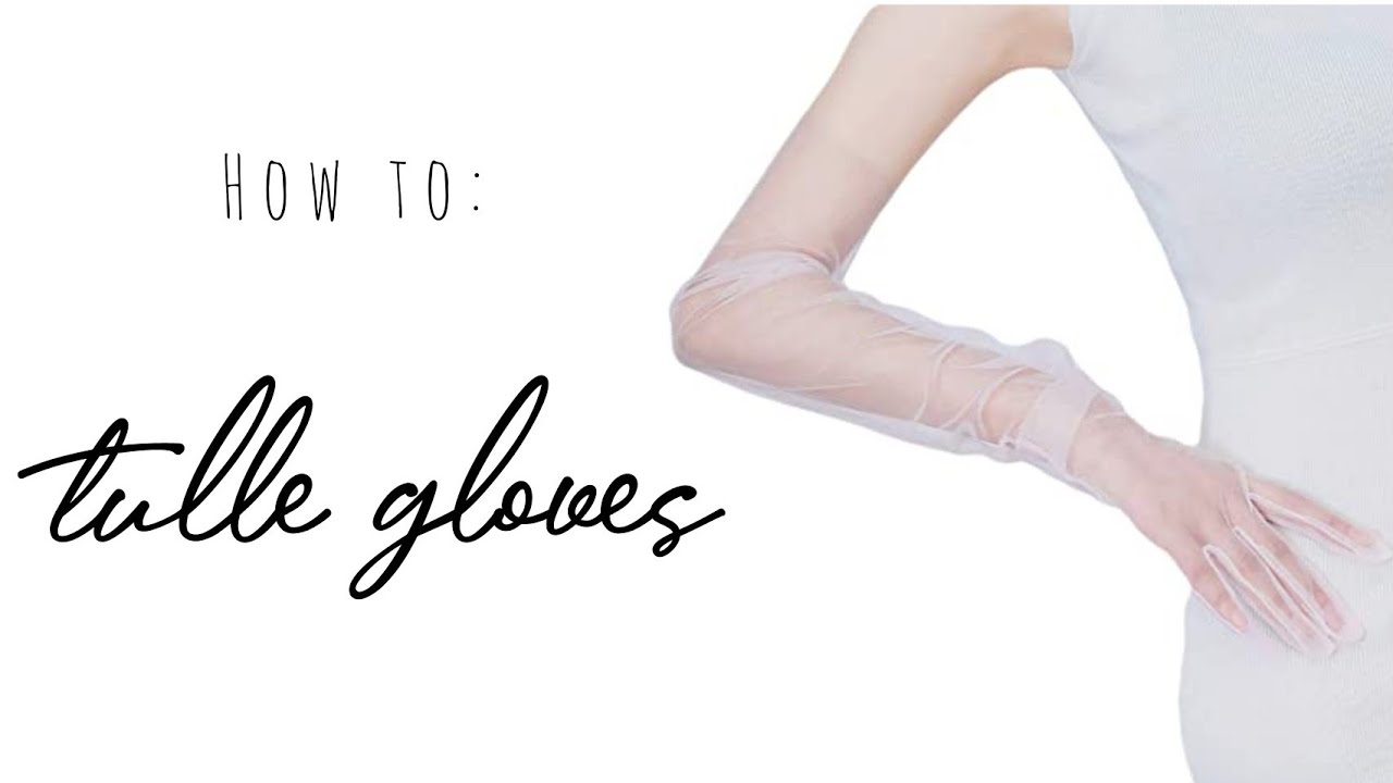 How to sew full hand gloves| Sheer gloves| DIY