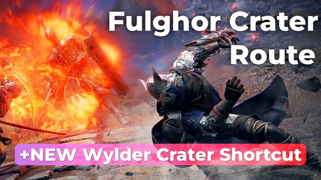 New Wylder Crater Shortcut! - Day 1 Crater + All 4 Evergaols - Everdark Sovereign Fulghor Nightreign