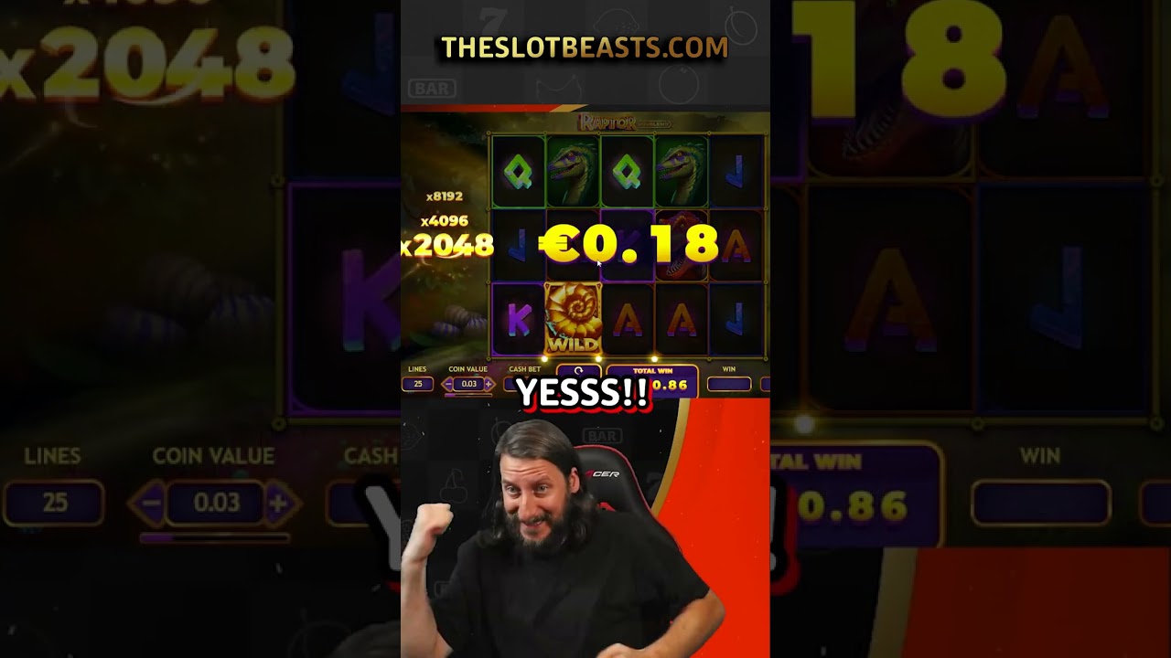 WE KEEP GETTING BIG WINS ON RAPTOR DOUBLEMAX!!!