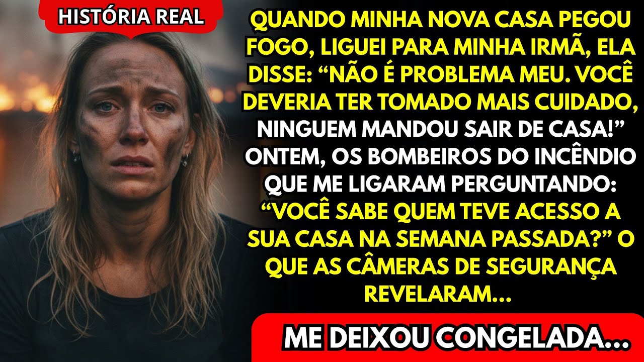 Minha Irmã Virou as Costas Quando Minha Casa Queimou — A Ligação dos Bombeiros Revelou a Verdade...