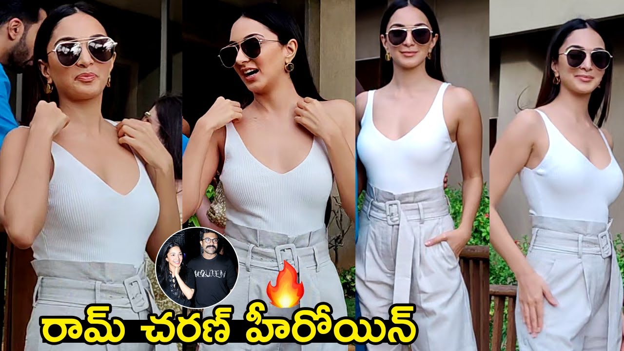 రామ్ చరణ్ హీరోయిన్🔥🔥 Ram Charan #RC15 Heroine Kiara Advani Latest Visuals|Sankharavam