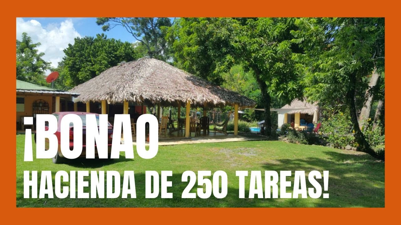 Hacienda de 250 tareas en Bonao Republica Dominicana