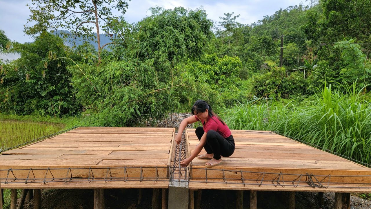 How to build wooden formwork for concrete columns and floors, full video