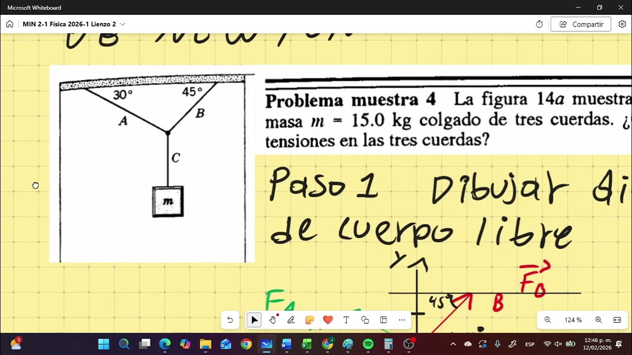 TSU MINERIA Física Clase del 12 de febrero 2026