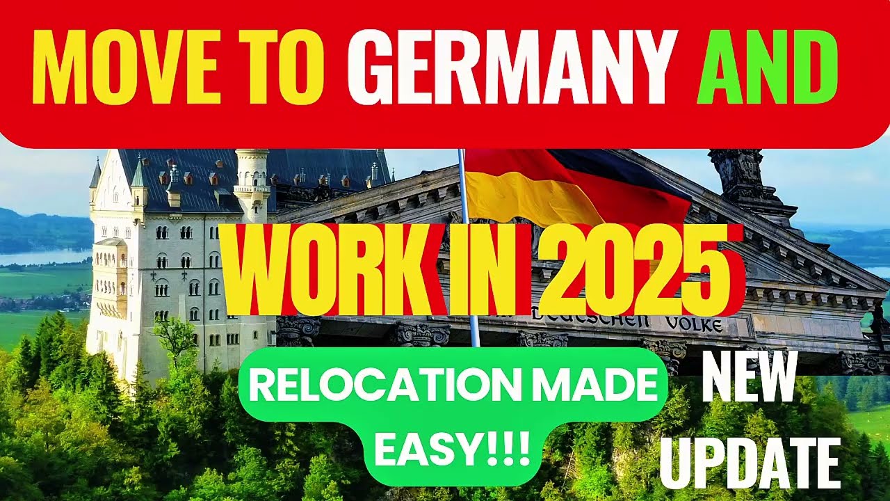 Work In Germany As a  Skilled Worker || 7 Easy Steps to Work & Relocate to Germany 🇩🇪 in 2025