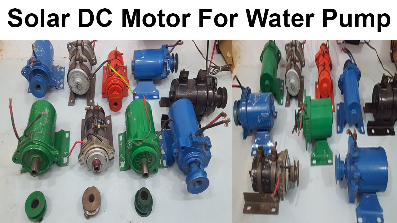 Solar DC Water Pump / DC Motor Price / DC Motor Shop Address