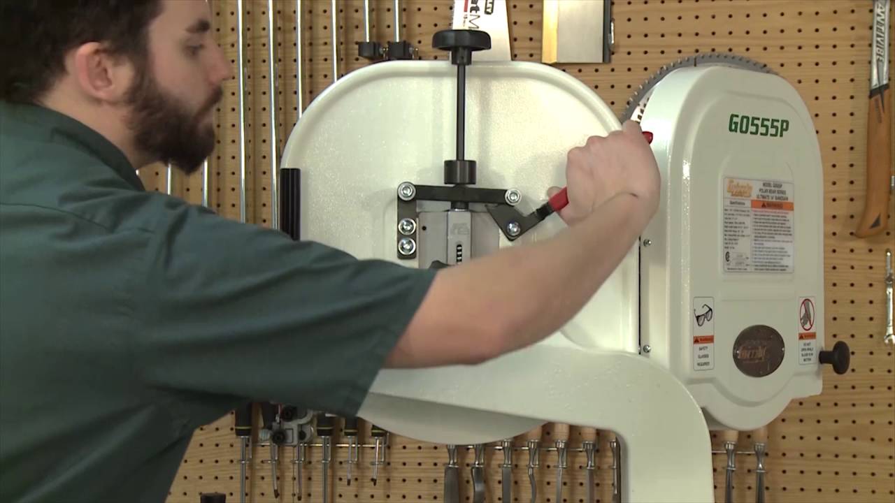 How to Tension a Bandsaw Blade with the Deflection Method