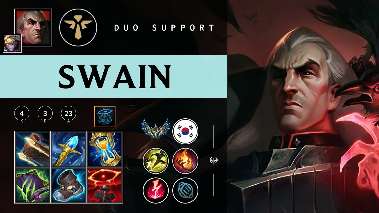 Swain Support vs Lulu - KR Challenger Patch 26.04