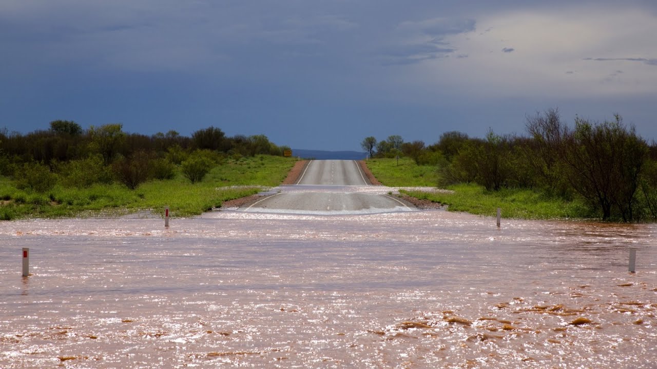 Flooding rainfall drenching North Queensland