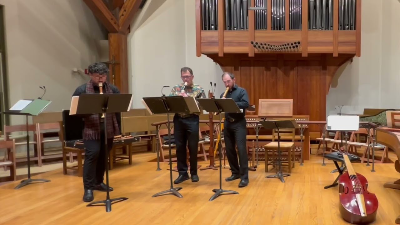Johann Mattheson, Sonata for 3 recorders, op. 3/1