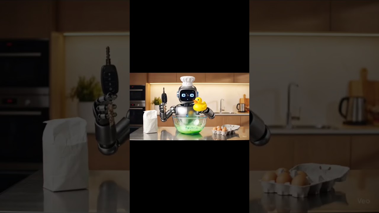 LEGO ROBOT BAKING DISASTER 