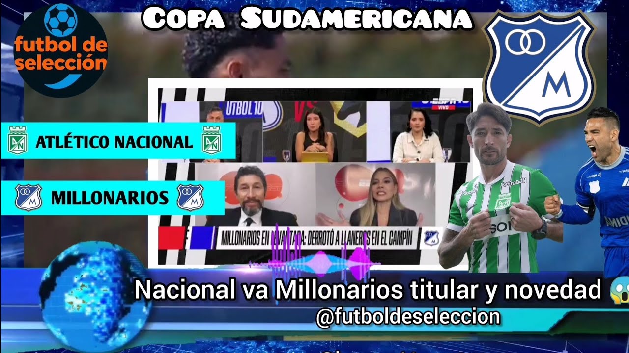 ¿Millonarios saldrá con tres delanteros ante Nacional? La decisión que puede cambiarlo todo en 2026