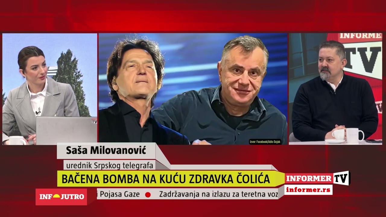 INFO JUTRO - Tri moguća motiva za bacanje bombe na Čolinu kuću