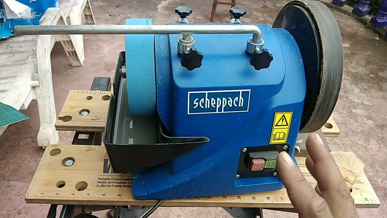 เครื่ิองลับมีด​แบบใช้น้ำ scheppach 2000s ดีไหม? /Duck​ DIY​