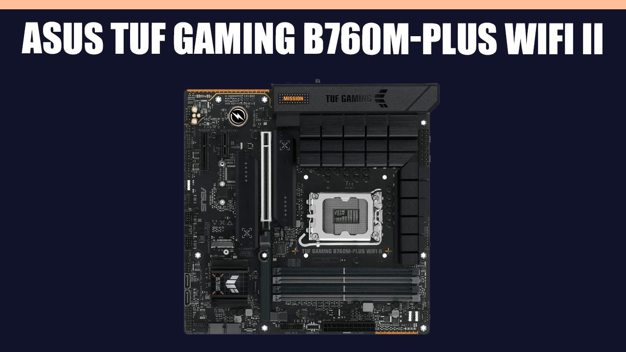 Материнская плата ASUS TUF GAMING B760M-PLUS WIFI II