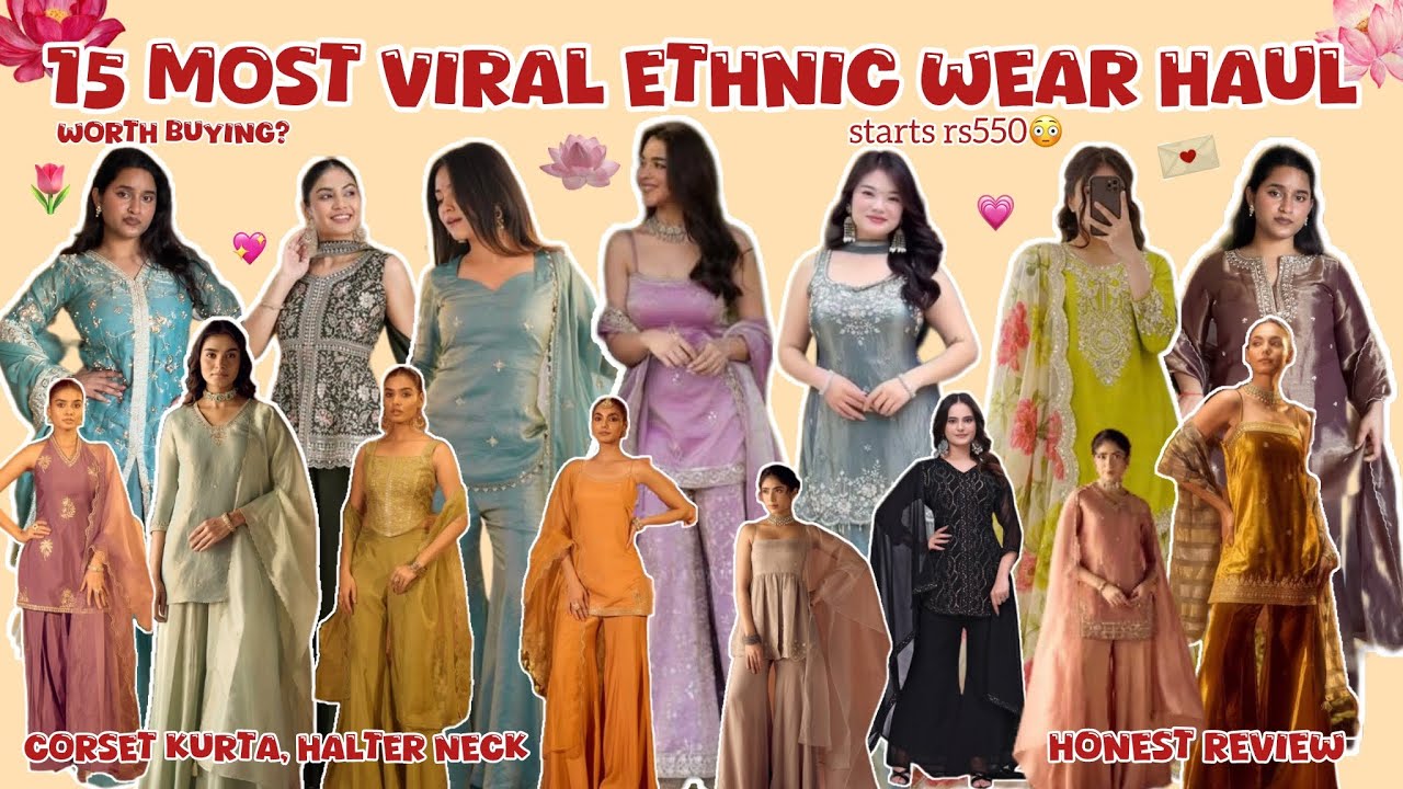 *Huge* Meesho Haul🌷✨| Kurta Sets Starts rs566🤩Try On Haul | Kajalpatel #meesho #coordset 