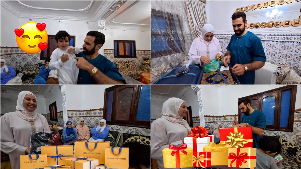 هدايا رائعة من وصال وعلي من المدينة المنورة 🕋فرحوا العائلة كلها كل واحد بإسموا 🥰عمرة مقبولة 😍🫶🥰