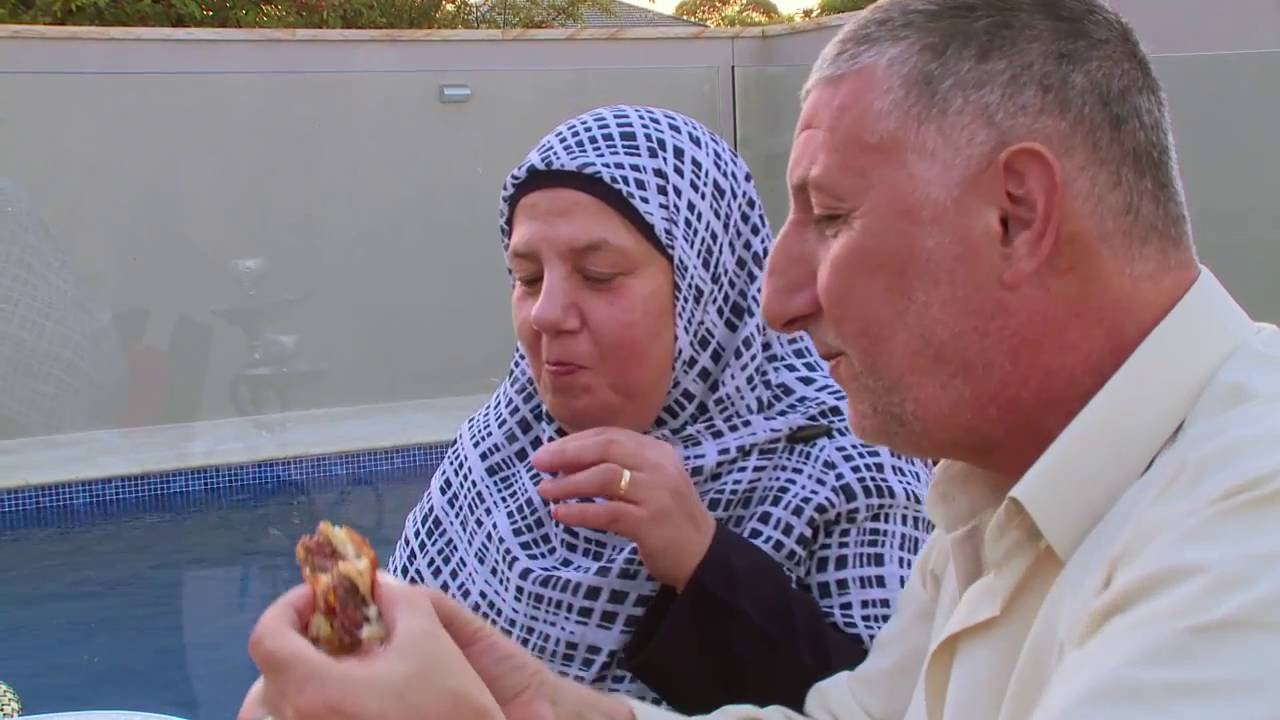 Master Chef tarek with the Fettayleh Family in Australia.