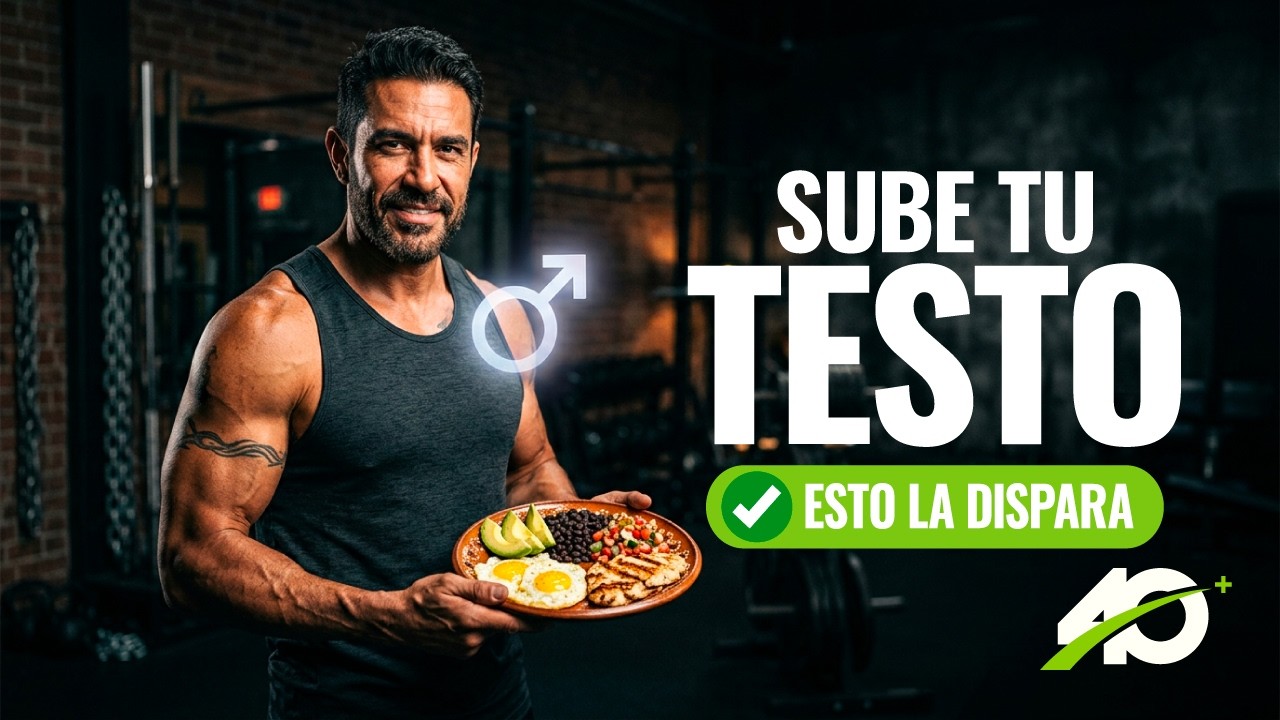 Después de los 40 Pierdes 1% de Testosterona al Año… Estos Macros lo Cambian Todo