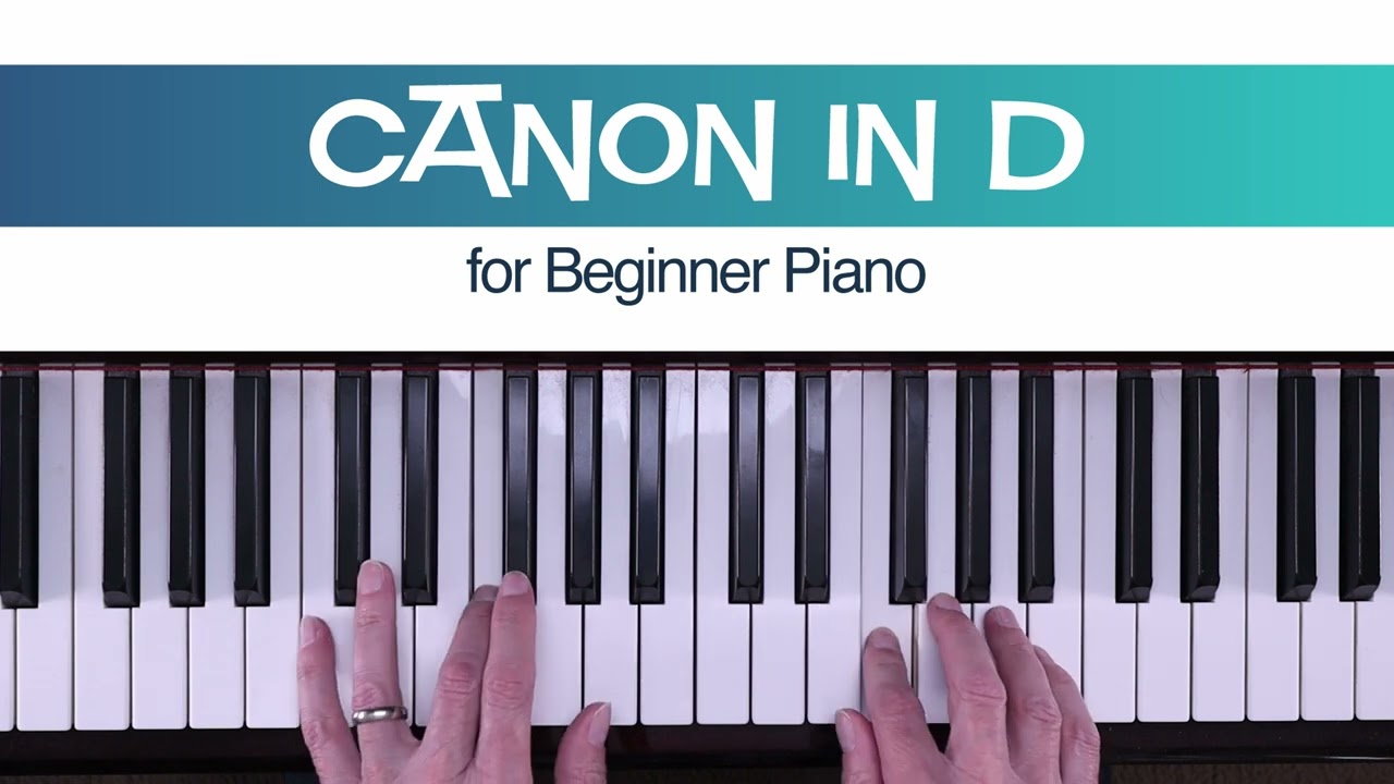 Canon in D (Pachebel) - Beginner Piano Sheet Music
