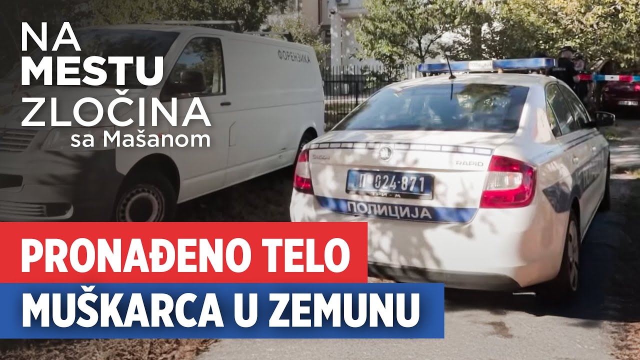 Pronađeno telo muškarca u Zemunu | Na mestu zločina sa Mašanom