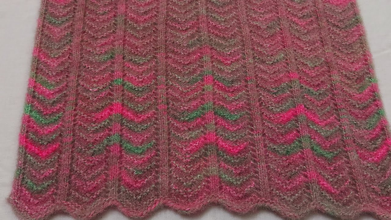 Part-1 M Sige Cardigan मे फन्दे लेना, डिजाईन को बुननाऔर Armhole तक कितनी Lenthबनाएं