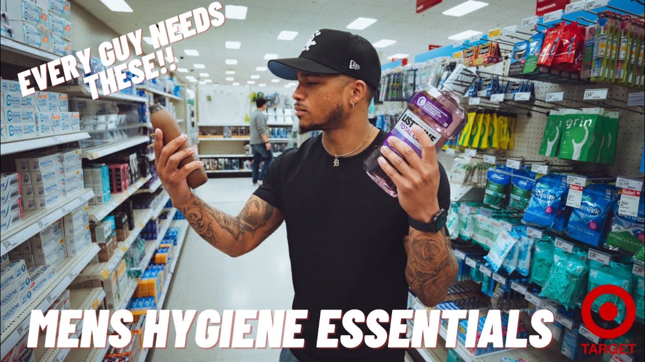 HYGIENE ESSENTIALS FOR MEN | 2023 TARGET EDITION