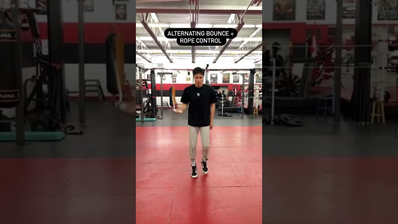 How to do a boxer step. #boxrope #boxing #jumprope #boxingtraining