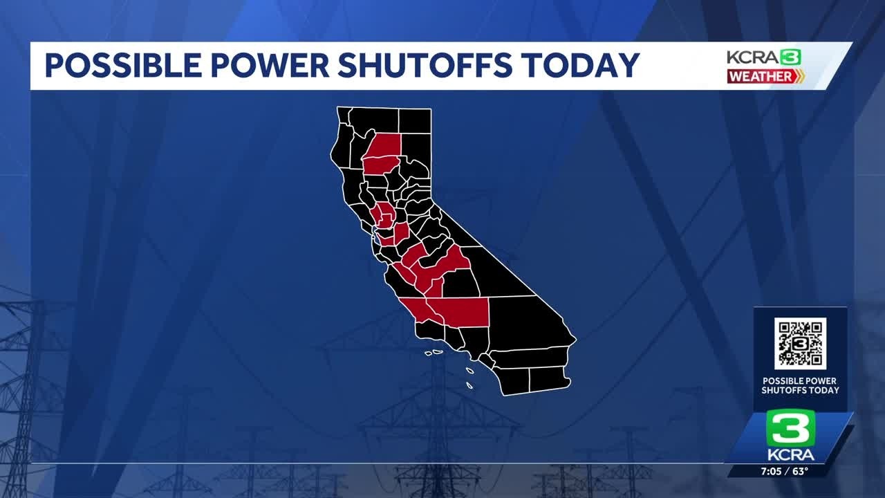 PG&E plans possible power shutoffs starting Friday