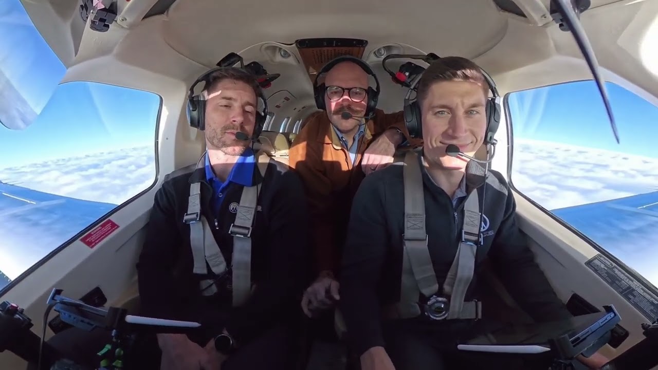 Back Seat from Colorado to Kentucky in a TBM, Cockpit Interview with Bob and Alex