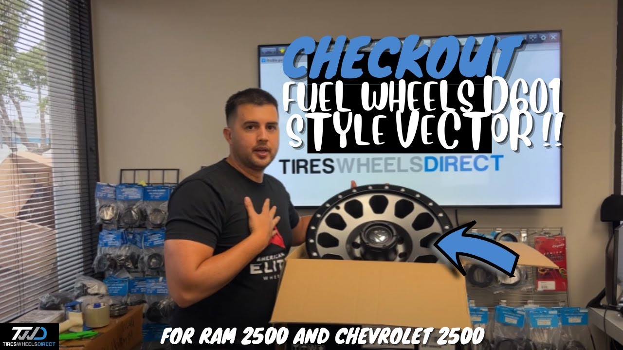 RAM 2500 and Chevrolet 2500 fits FUEL WHEELS D601 style Vector!!
