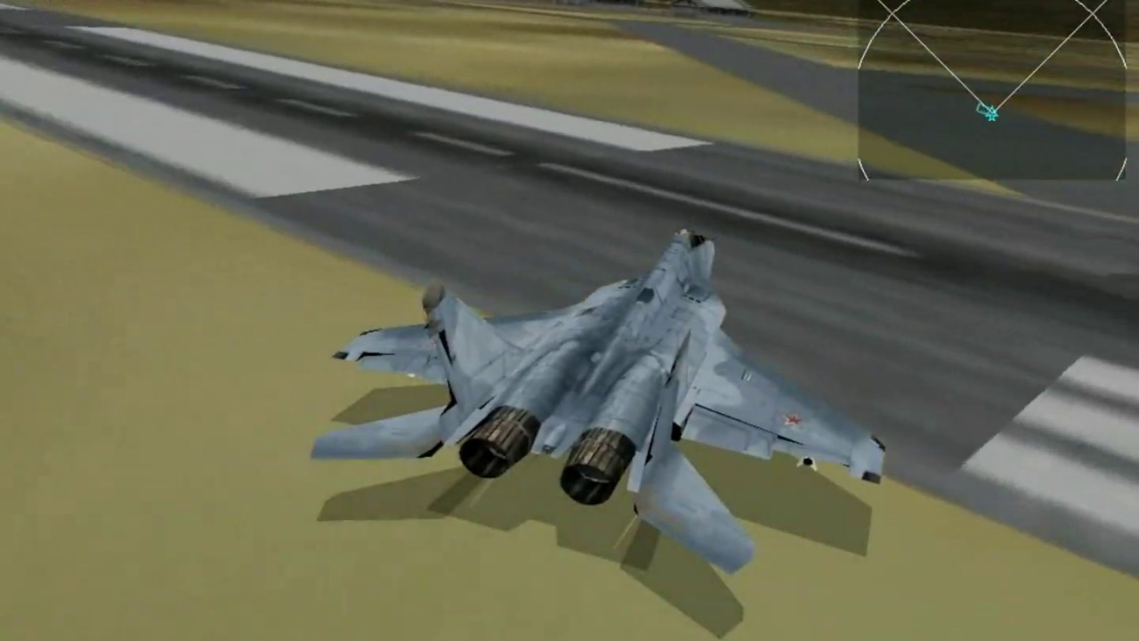 Novalogic F16 vs Mig29 LAN games 1