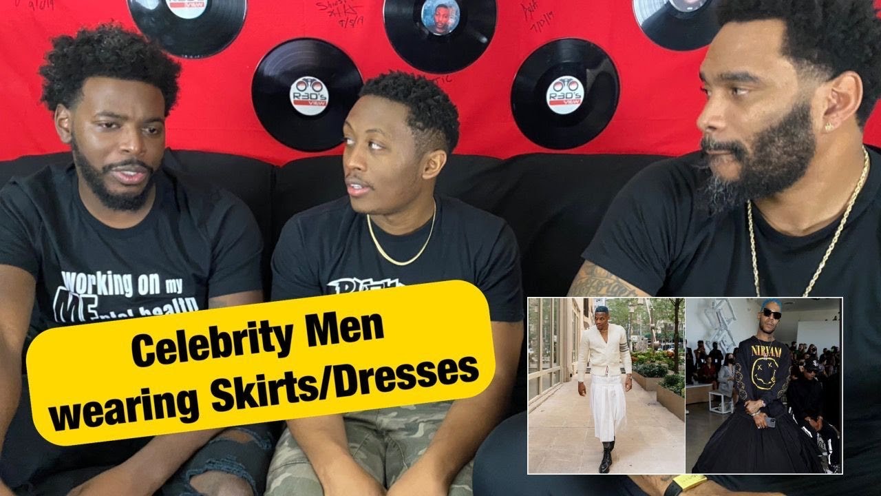 Celebrity Men Wearing Dresses/Skirts....@KidCudi , Russell Westbrook, and others. (R3D's View)