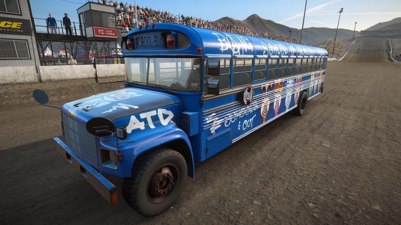 Wreckfest PS5 gameplay full hd! BUS FORTNITE RACE