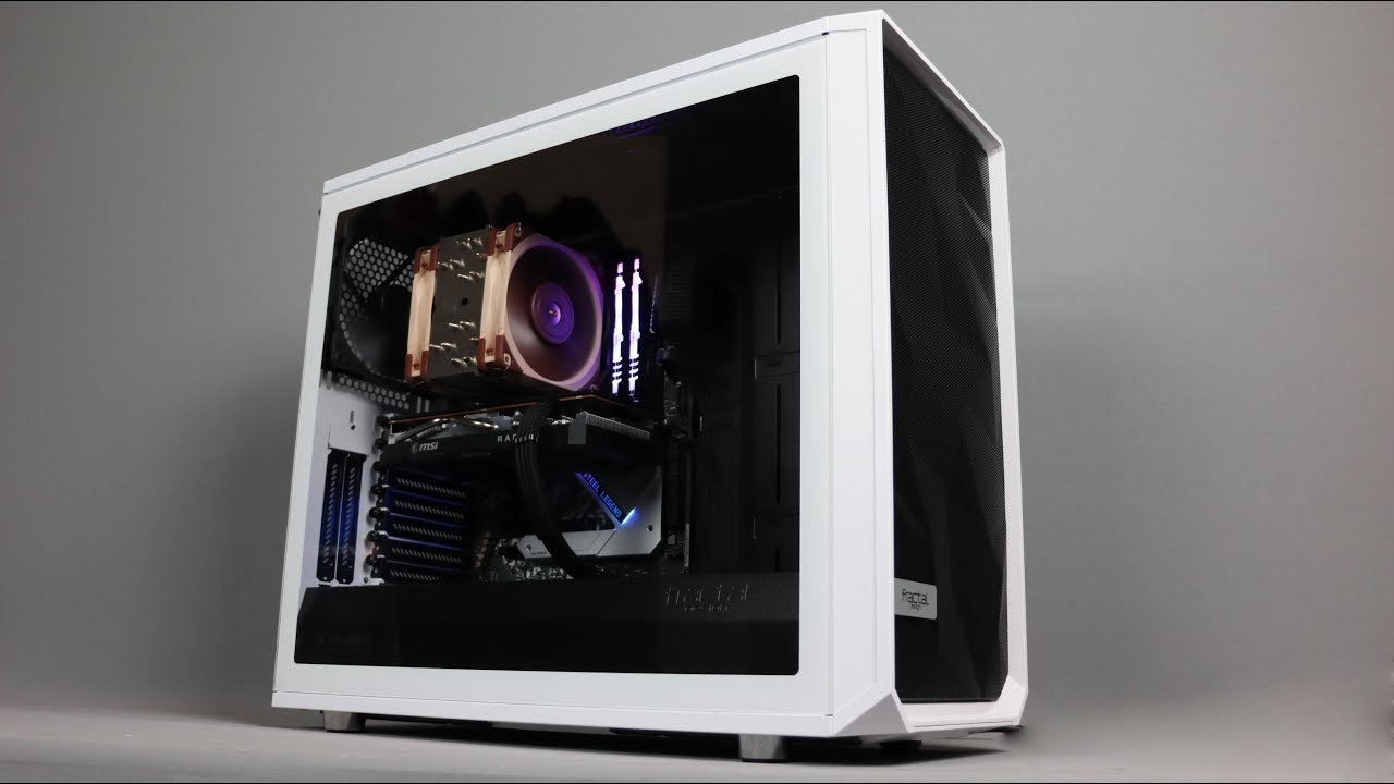 Timelapse Build - Fractal Design Meshify S2 White