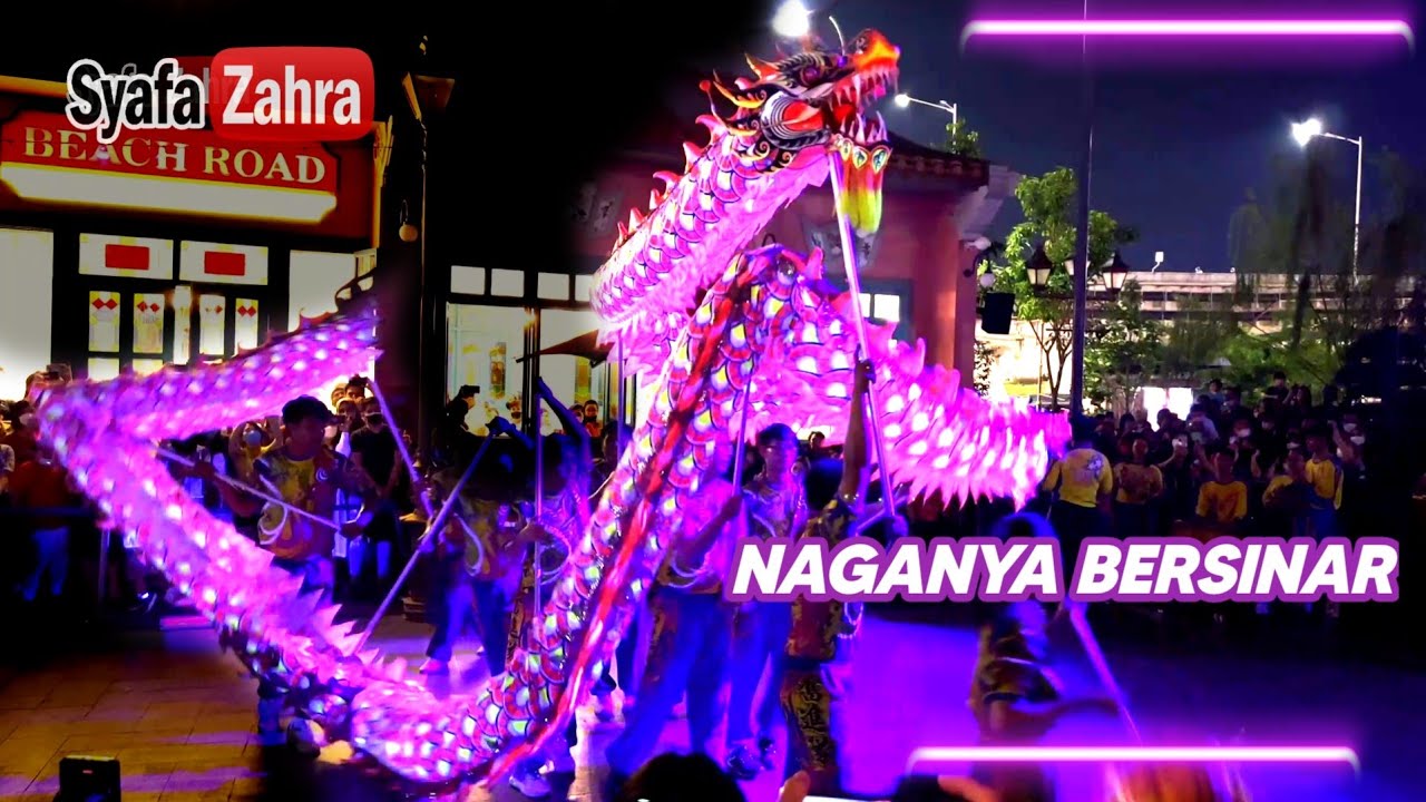 🔴 WoW ‼️ Naganya BERSINAR - Lion Dance Barongsai Naga Liong | Cap Go Meh 2023