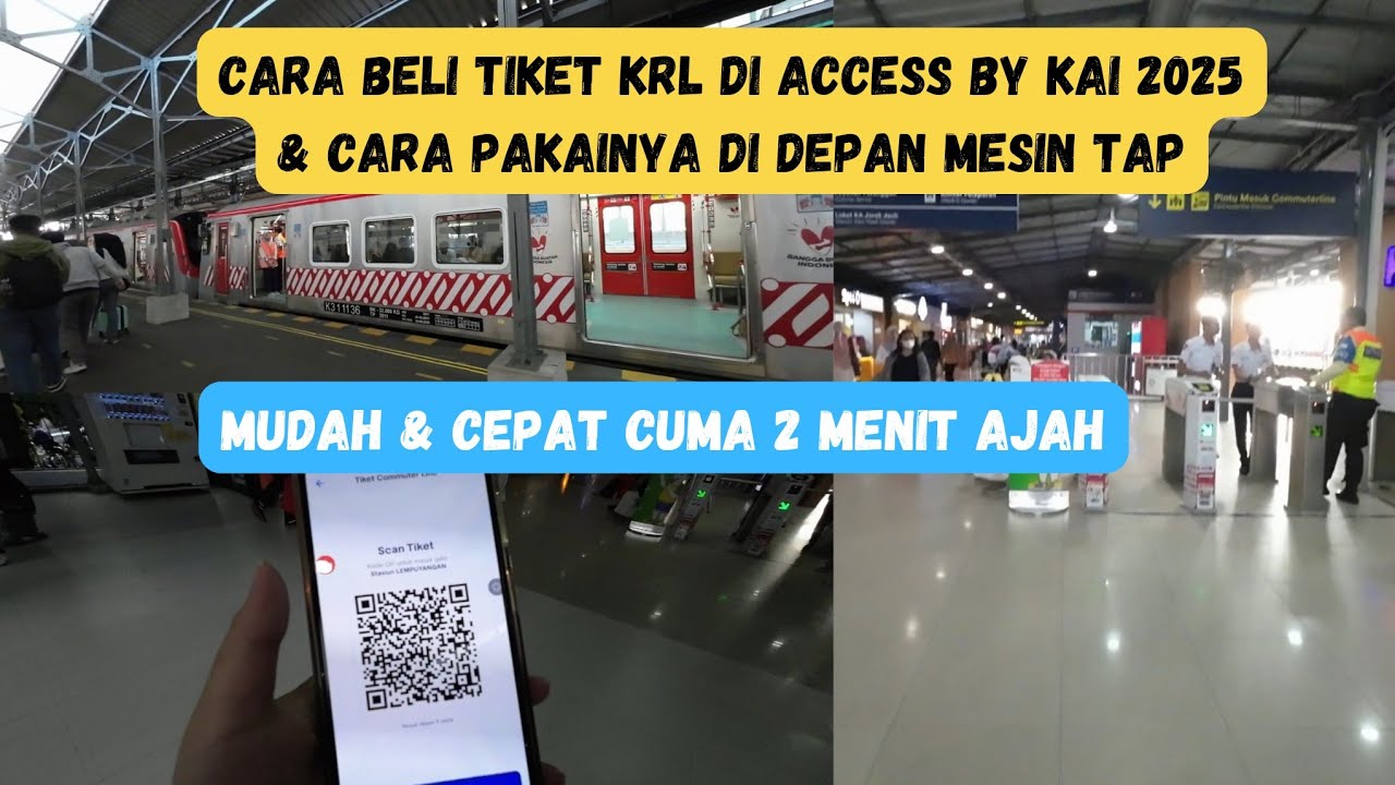 Cara beli tiket krl di access by kai | cara beli tiket krl solo jogja di access by kai 2025