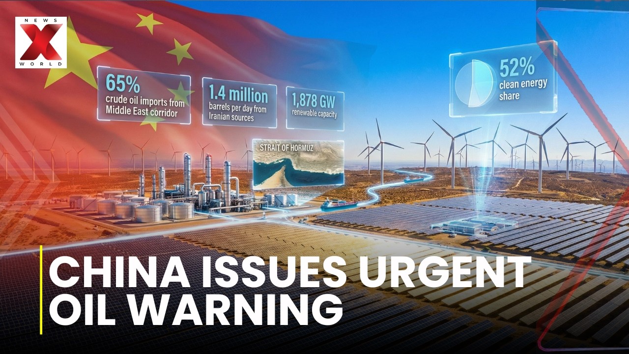 China Urges Safety In Strait Of Hormuz Amid Middle East Tensions | NewsX World