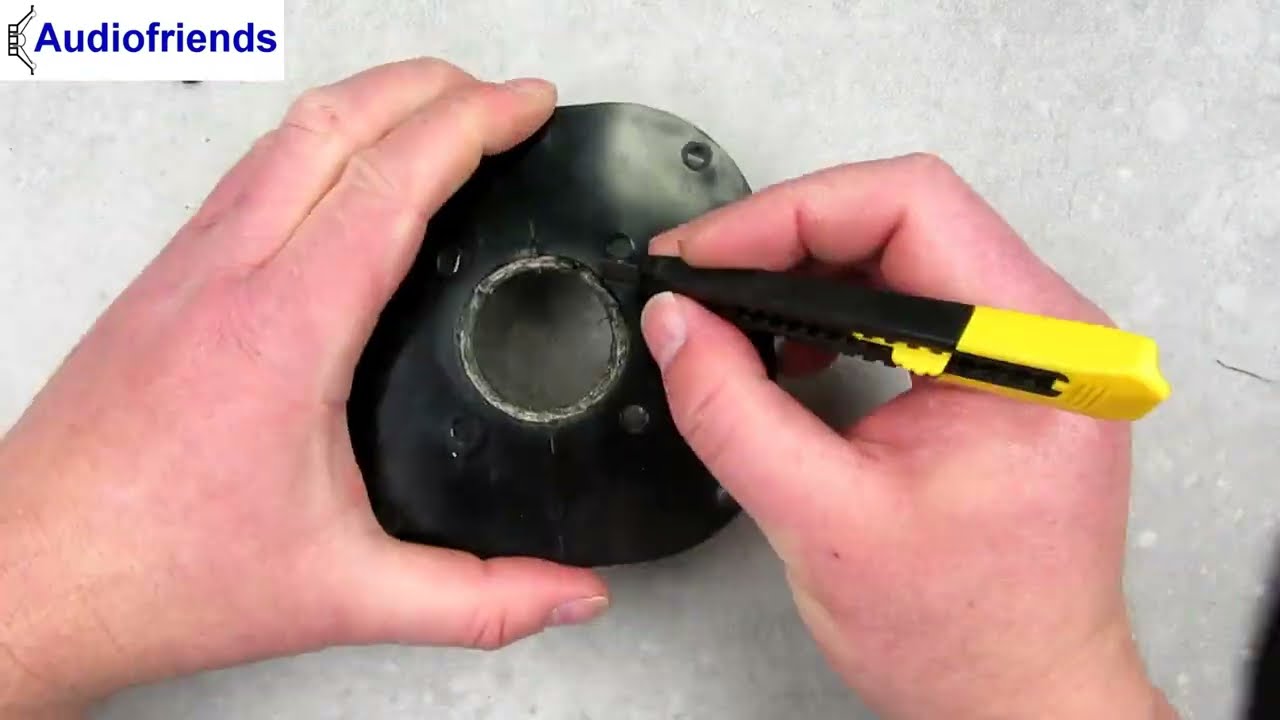 Focal / JMlab tweeter repair foam surround (EN+DE) T120,T101,T121,TC90K,T100K,T92, etc.