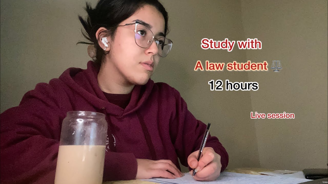 Study with a law student 🧑‍🎓 4  hours with pomodoro technique (50/10 )